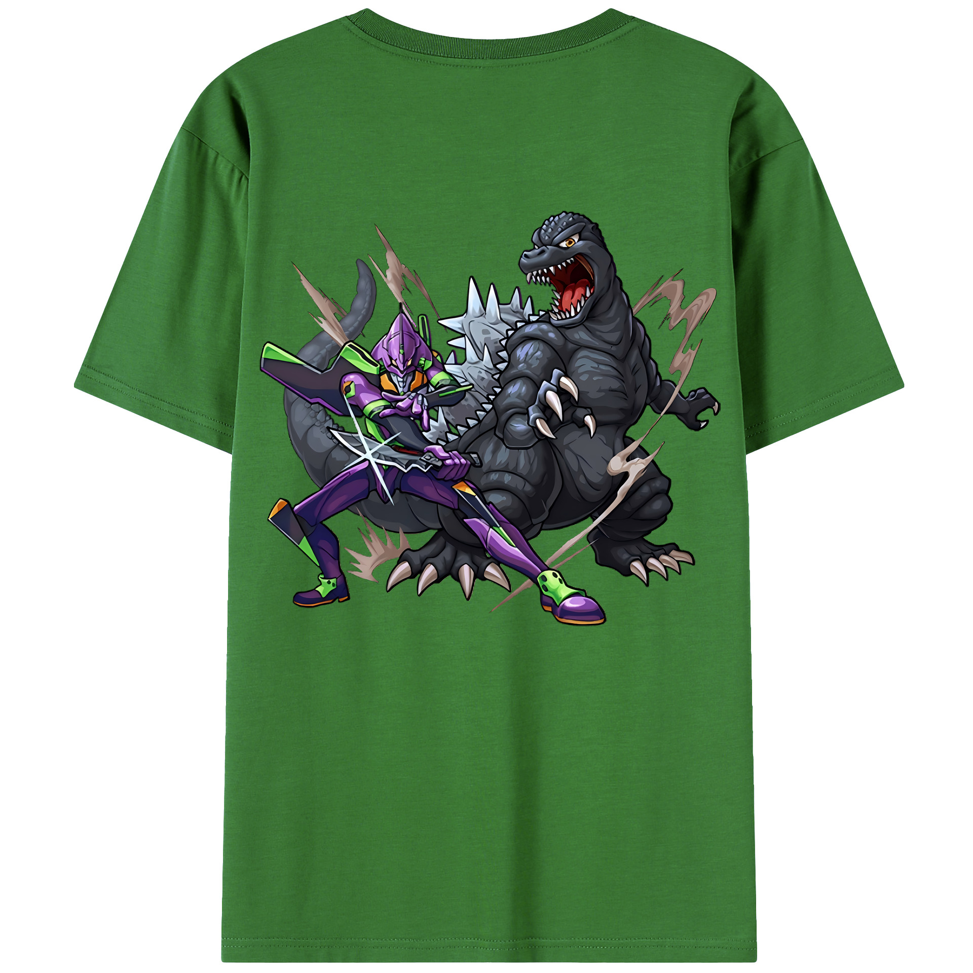 （画像用） EVA 新世紀エヴァンゲリオン レディース半袖Tシャツ(バックプリント)